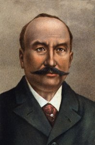 Portræt af Clement Ader, fransk ingeniør, pioner inden for luftfart. af Unknown Artist