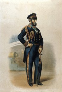 Portræt af grev Carlo af Persano Pellion (1806-1883), patriot af det italienske forenes. af Unknown artist