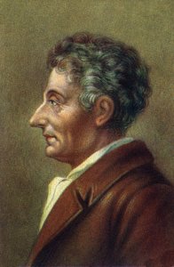 Portræt af den franske matematiker grev Joseph Louis de Lagrange. af Unknown Artist