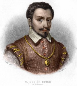 Portræt af hertug af Guise. François de Lorraine, hertug af Aumale, dengang 2. hertug af Guise fransk generalløjtnant (1519 til 1563) af Unknown artist