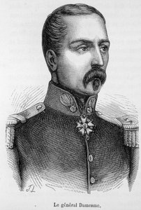 Portræt af Edouard Adolphe Deodat Marie Daesme (1807-1848), fransk militær. af Unknown artist