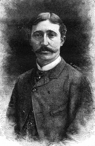 Portræt af Edouard Detail, fransk maler (1848-1912). af Unknown artist