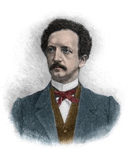 Portræt af Ferdinand Johann Gottlieb Lassalle (1825-1864), en tysk jurist, filosof og socialistisk politisk aktivist - gravering af Unknown artist