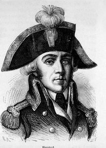 Portræt af Francois Hanriot (1761-1794), fransk revolutionær af Unknown artist