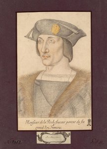 Portræt af Francois I de La Rochefoucauld, greve af La Rochefoucauld af Unknown artist