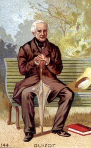 Portræt af François Guizot (1787 - 1874), fransk politiker og historiker. af Unknown artist