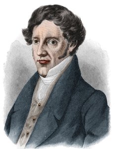 Portræt af Franz Grillparzer (1791-1872), østrigsk dramatiker. af Unknown artist