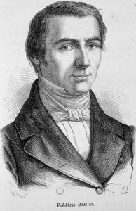 Portræt af Frédéric Bastiat, fransk økonom (1801 - 1850) af Unknown artist