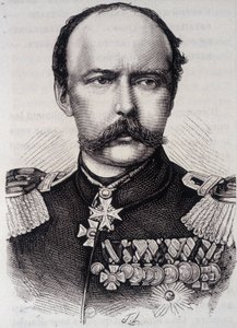 Portræt af Frederic - Charles, Prince of Preussen (1828-1885) af Unknown artist