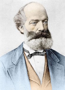 Portræt af Friedrich August Kekulé von Stradonitz Tysk kemiker (Darmstadt af Unknown artist