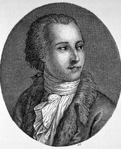 Portræt af Gaetano Filangieri (1752 - 1788), italiensk filosof og advokat af Unknown artist