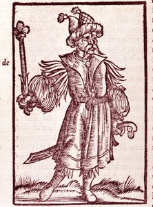 Portræt af Djengis Khan (Temudjin af Unknown artist
