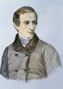 Portræt af Giacomo Leopardi (1798 - 1837) af Unknown artist