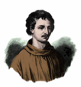 Portræt af Giordano Bruno (1548-1600) af Unknown artist