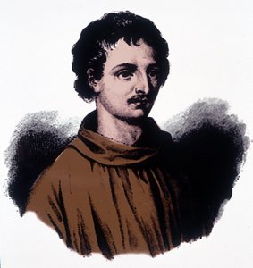 Portræt af Giordano Bruno (1548 - 1600) af Unknown artist