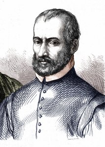 Portræt af Giovanni Pierluigi da Palestrina (1525 - 1594), italiensk komponist af Unknown artist