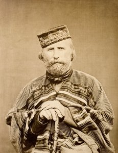 Portræt af Giuseppe Garibaldi (1807-1882) 1865 af Unknown artist