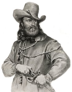 Portræt af Giuseppe Garibaldi (1807-1882), general, italiensk patriot og leder af Unknown artist