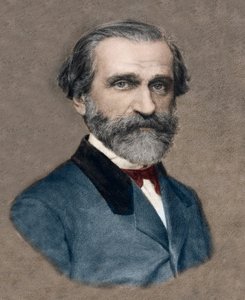Portræt af Giuseppe Verdi af Unknown artist