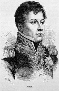 Portræt af Géraud Christophe Michel Duroc (1772 - 1813). Indgravering af slutningen af det 19. århundrede i "Histoire de France"" af H. Martin. af Unknown artist
