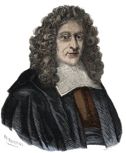 Portræt af Guillaume Amfrye, Abbe af Chaulieu (1639 -1720) fransk libertinerdigter af Unknown artist