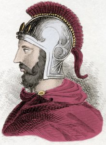 Portræt af Hannibal eller Annibal Barca (ca. 247-183 f.Kr.), karthaginsk general og statsmand. af Unknown artist