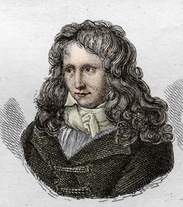 Portræt af Henri Bernardin de Saint Pierre (Saint-Pierre eller St-Pierre), fransk forfatter (1737-1814). Stik fra 1835. af Unknown artist