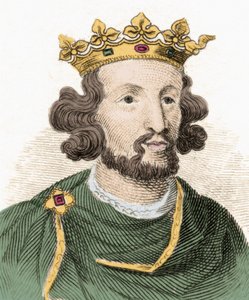 Portræt af Henry III Plantagenet (1207-1272), konge af England. af Unknown artist