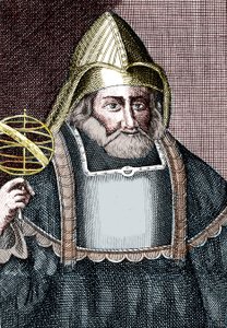 Portræt af Hermes Trimegiste (Trismegistus). af Unknown artist