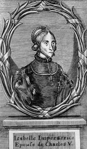 Portræt af Isabelle, imperator og kone til Charles V - n.d. af Unknown artist