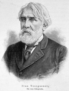 Portræt af Ivan Turgeniev (1818 - 1883) af Unknown artist