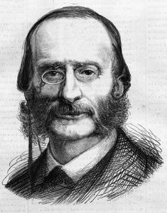 Portræt af Jacques Offenbach af Unknown artist