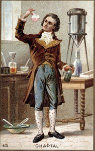 Portræt af Jean-Antoine Chaptal af Unknown artist