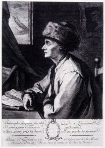 Portræt af Jean-Jacques Rousseau af Unknown artist