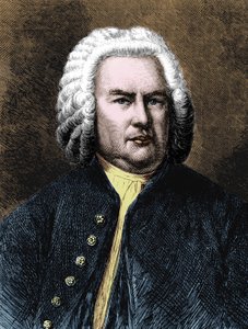 Portræt af Jean Sebastien Bach (Johann Sebastian Bach af Unknown artist