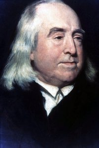Portræt af Jeremy Bentham (1748-1832), britisk filosof og juriskonsulent. af Unknown artist
