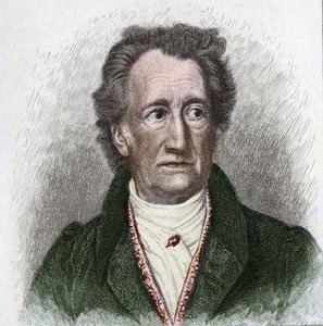 Portræt af Johann Wolfgang Goethe (1749 - 1832), tysk forfatter af Unknown artist