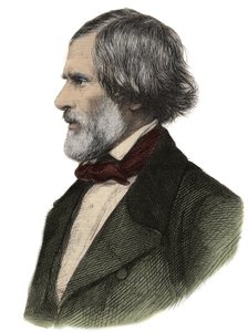 Portræt af John Gibson (1790-1866), engelsk billedhugger - John Gibson, britisk billedhugger af Unknown artist