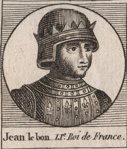 Portrait of John II the Gooddani af Unknown