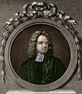 Portræt af Jonathan Swift. Irsk forfatter (1667 til 1745). af Unknown artist