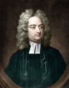 Portræt af Jonathan Swift. Irsk forfatter (1667 til 1745). af Unknown artist