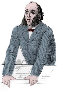 Portræt af Jules Ferry (1832-1893), fransk politiker. Indgravering i ""The Illustrated World"" af Unknown artist