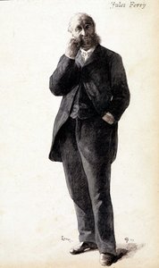 Portræt af Jules Ferry, omkring 1880 af Unknown artist