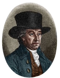 Portræt af Justus Moser (eller Mosers eller Moeser af Unknown artist