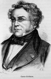 Portræt af Laurent Cunin-Gridaine (Cunin Gridaine af Unknown artist