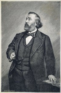 Portræt af Leon Gambetta af Unknown artist