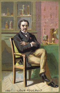 Portræt af Léon Foucault (1819-1868), fransk fysiker. af Unknown artist