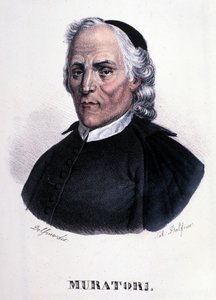 Portræt af Louis Antoine Muratori af Unknown artist