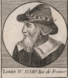 Portræt af Louis IV d