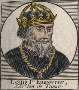 Portræt af Ludvig I den 